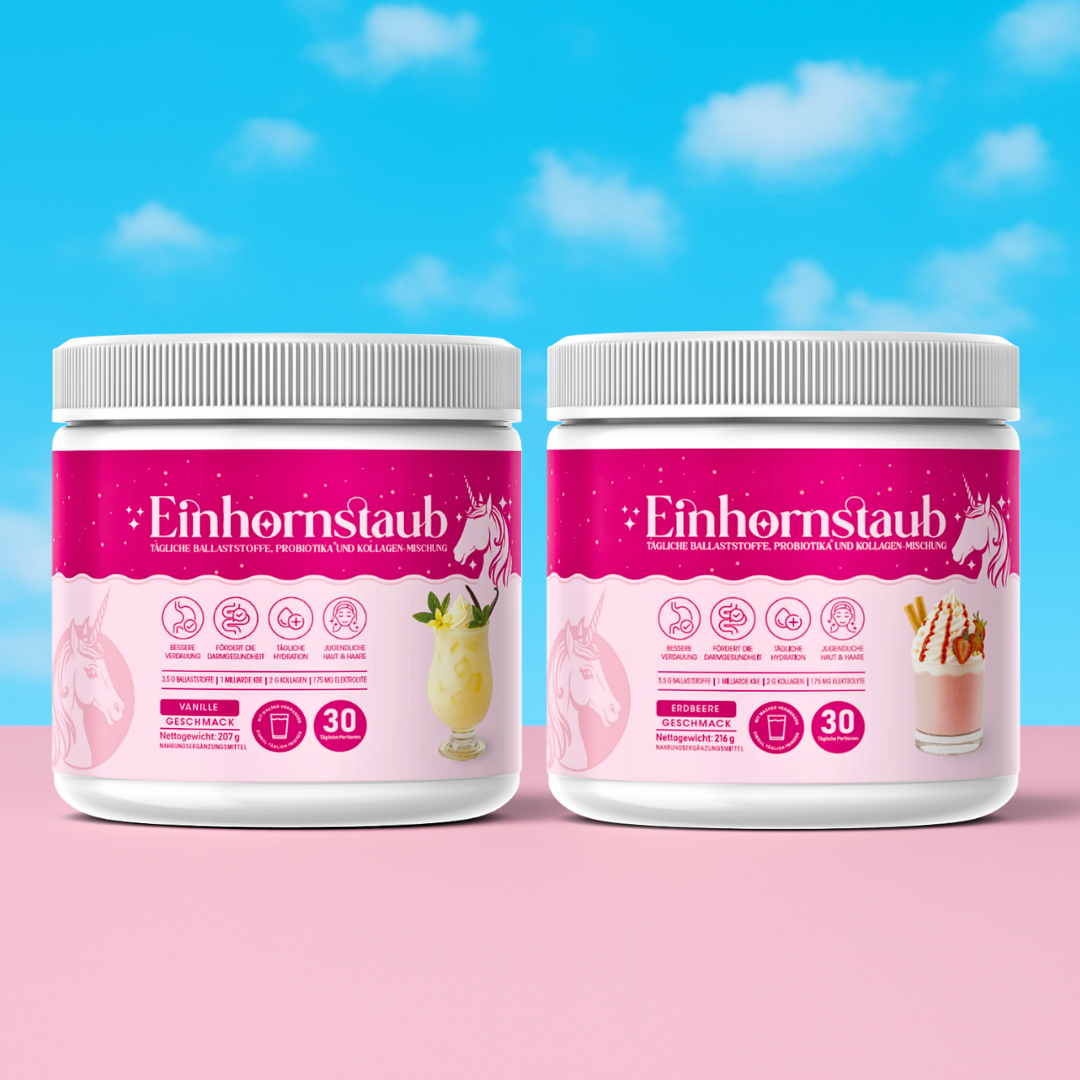 Einhornstaub | 1 + 1 Gratis Aktion (2-Monats-Darmkur)