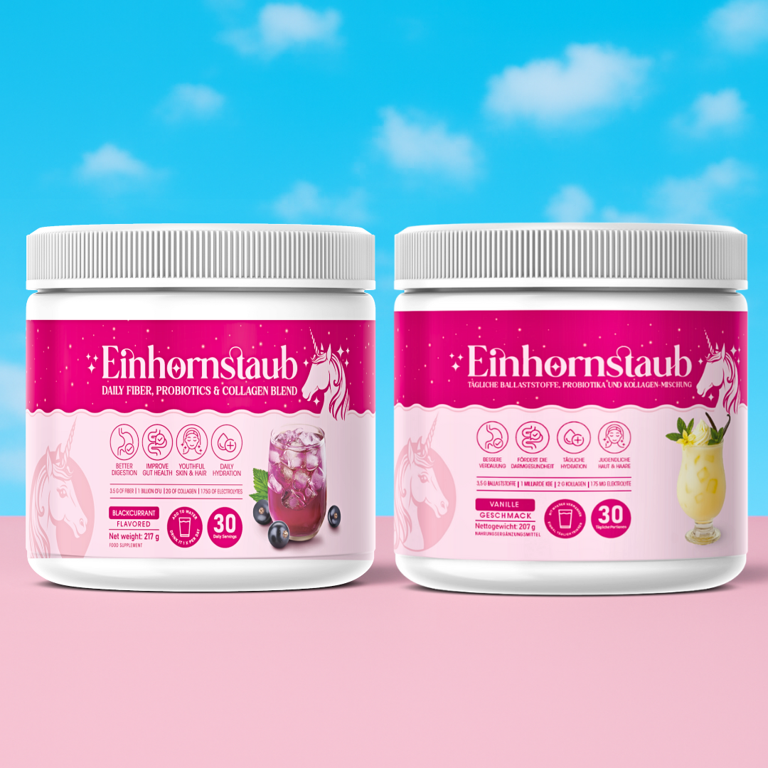 Einhornstaub | 1 + 1 Gratis Aktion (2-Monats-Darmkur)