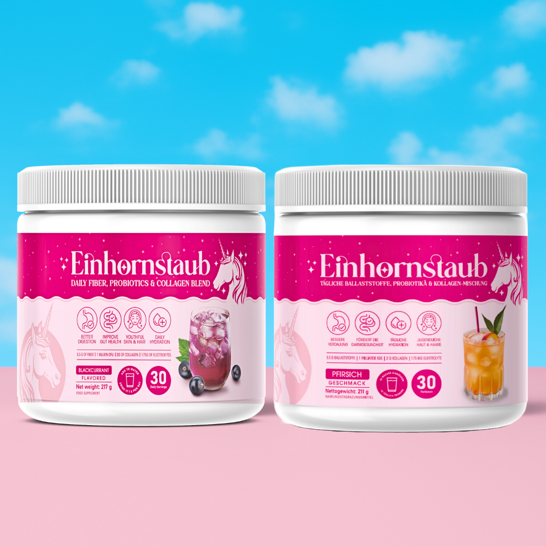 VORBESTELLUNG: Einhornstaub | 1 + 1 Gratis (2-Monats-Darmritual für beste Resultate) Lieferung am 20. Januar