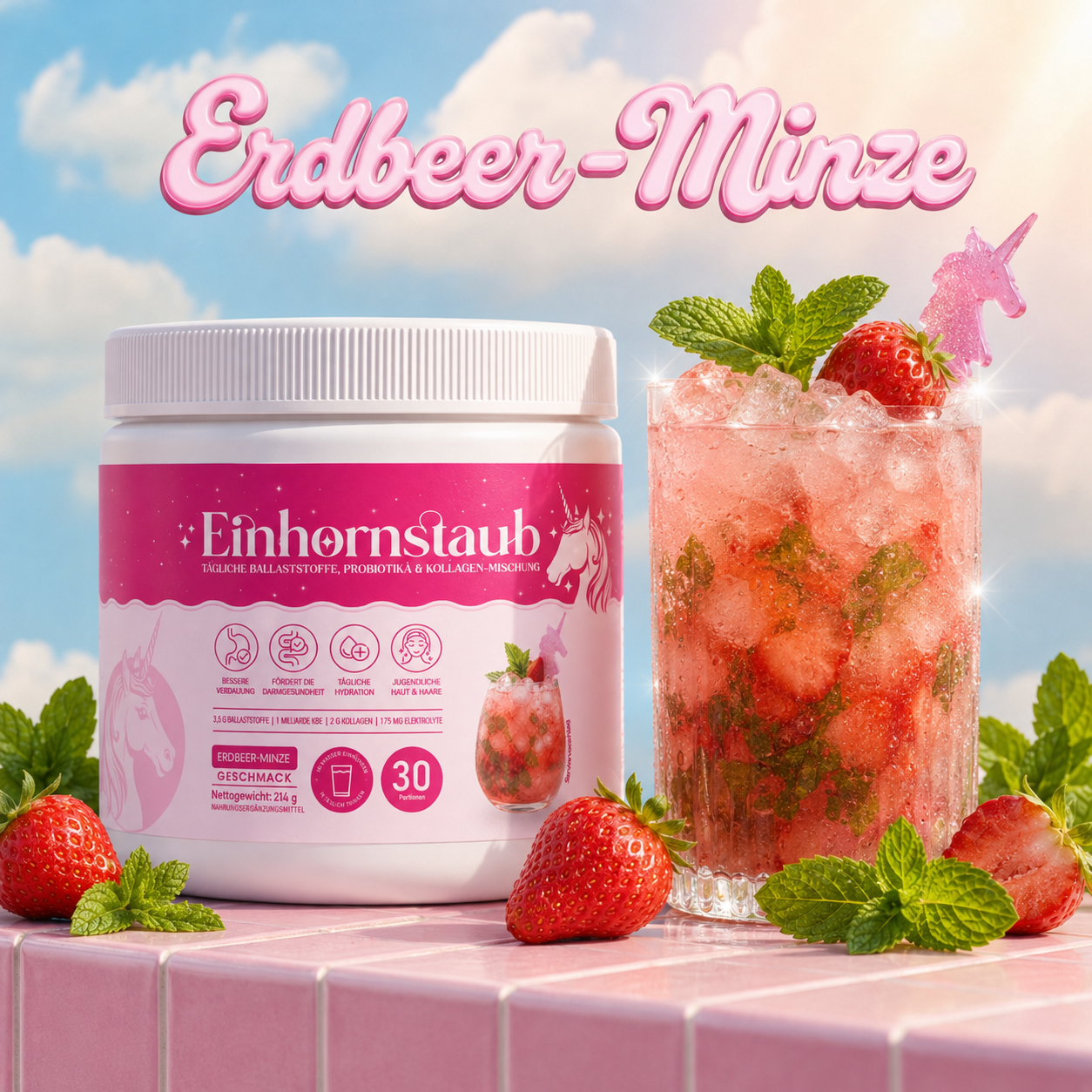 Erdbeer-Minze