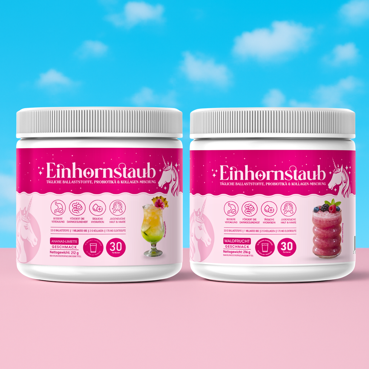 Einhornstaub | 1 + 1 Gratis Aktion