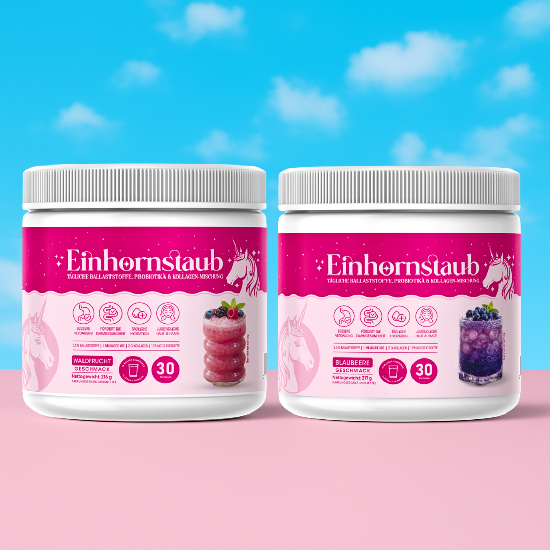 Einhornstaub | 1 + 1 Gratis Aktion (Neue Geschmacksrichtungen)