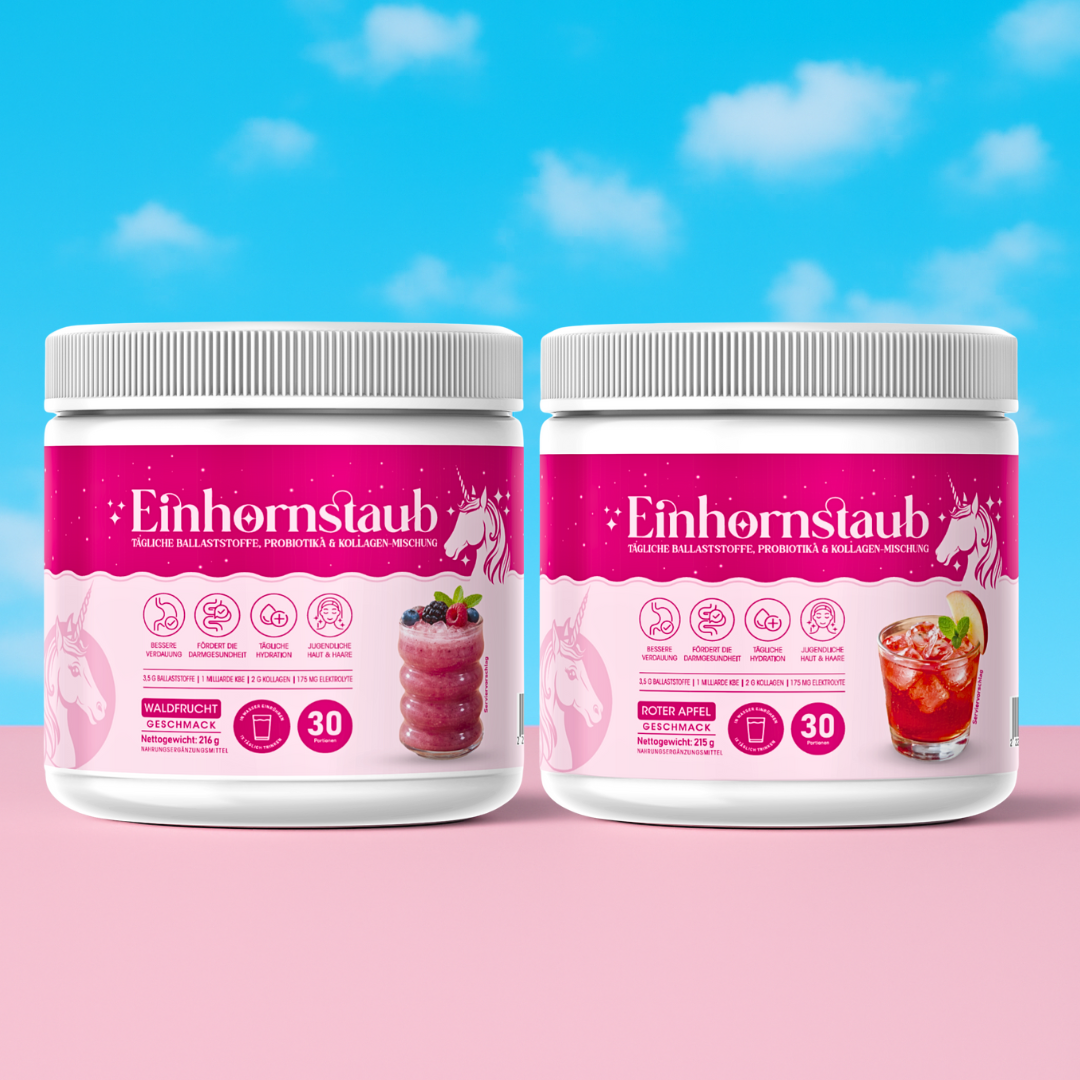 Einhornstaub | 1 + 1 Gratis Aktion (Neue Geschmacksrichtungen)
