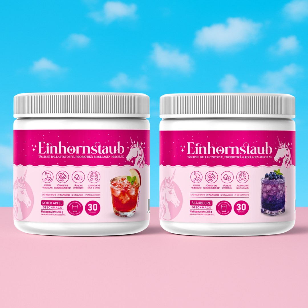 Einhornstaub | 1 + 1 Gratis Aktion (Neue Geschmacksrichtungen)