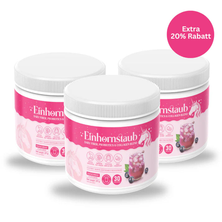 VORBESTELLUNG: Einhornstaub | Keine Darmbeschwerden mehr (Lieferung am 20. Januar)