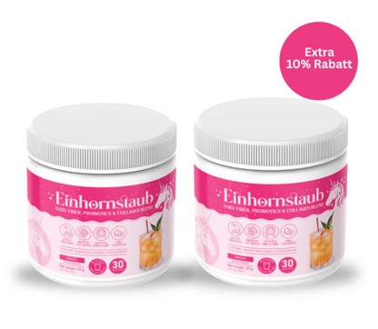 VORBESTELLUNG: Einhornstaub | Keine Darmbeschwerden mehr (Lieferung am 20. Januar)