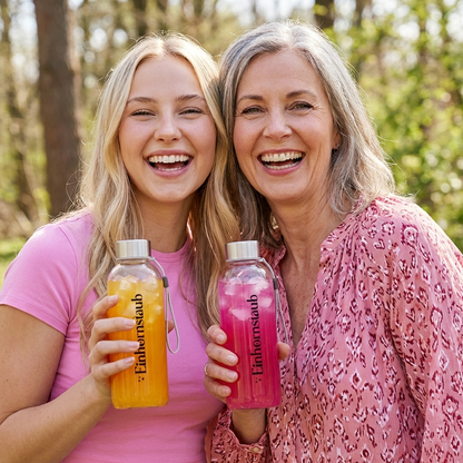 Einhornstaub + Trinkflasche für unterwegs