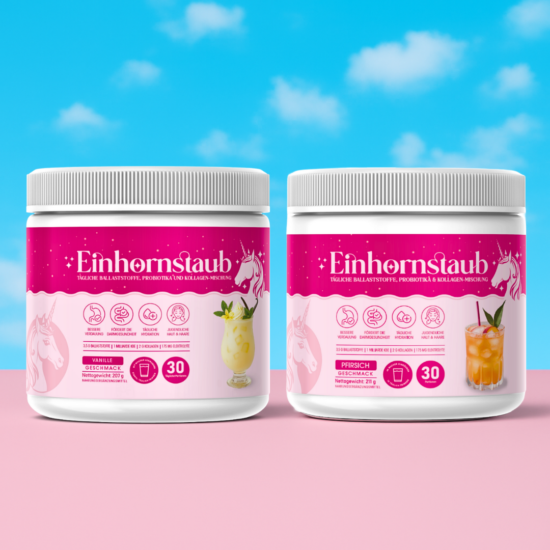 Einhornstaub | 1 + 1 Gratis Aktion (2-Monats-Darmkur)