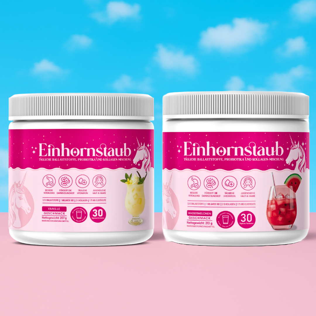 Einhornstaub | 1 + 1 Gratis Aktion (2-Monats-Darmkur)