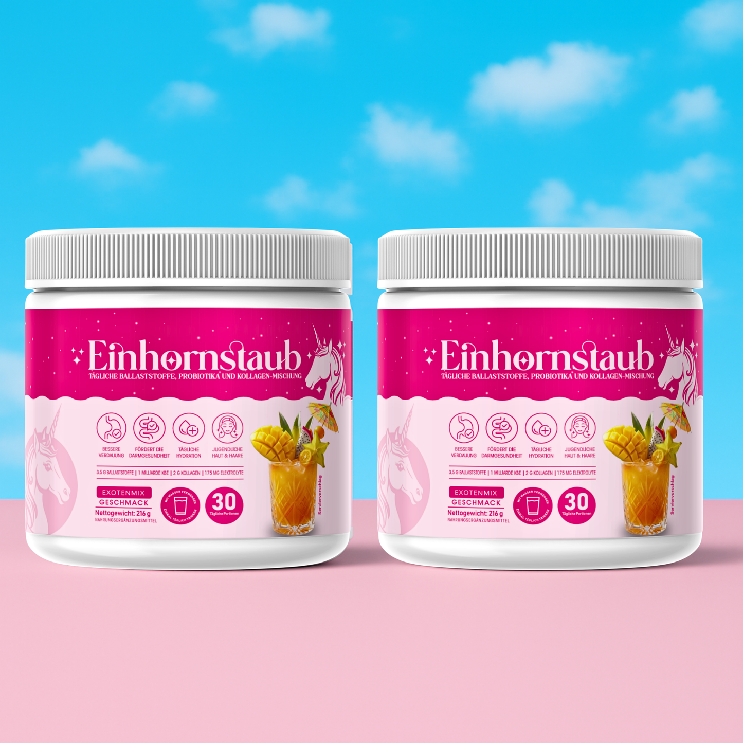 Einhornstaub | 1 + 1 Gratis Aktion