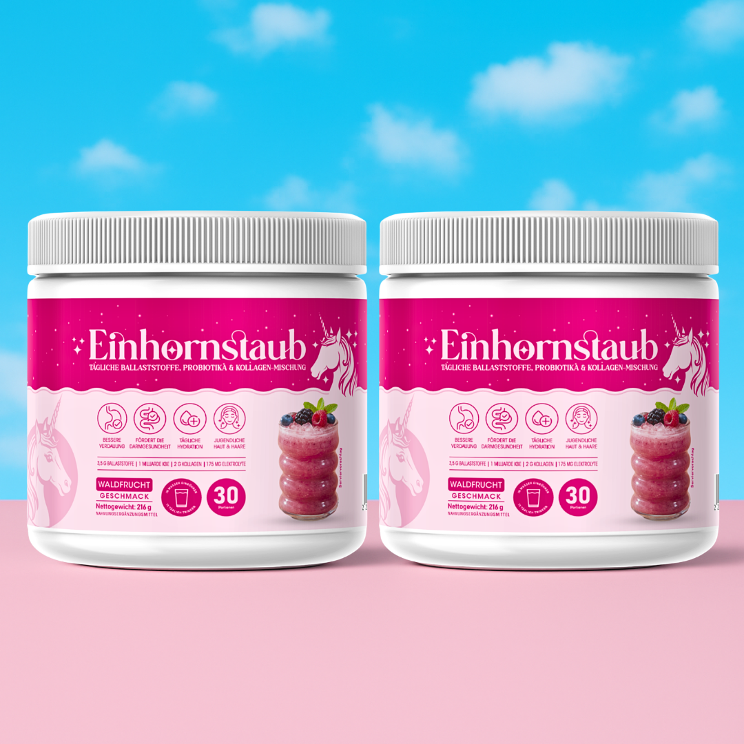 Einhornstaub | 1 + 1 Gratis Aktion