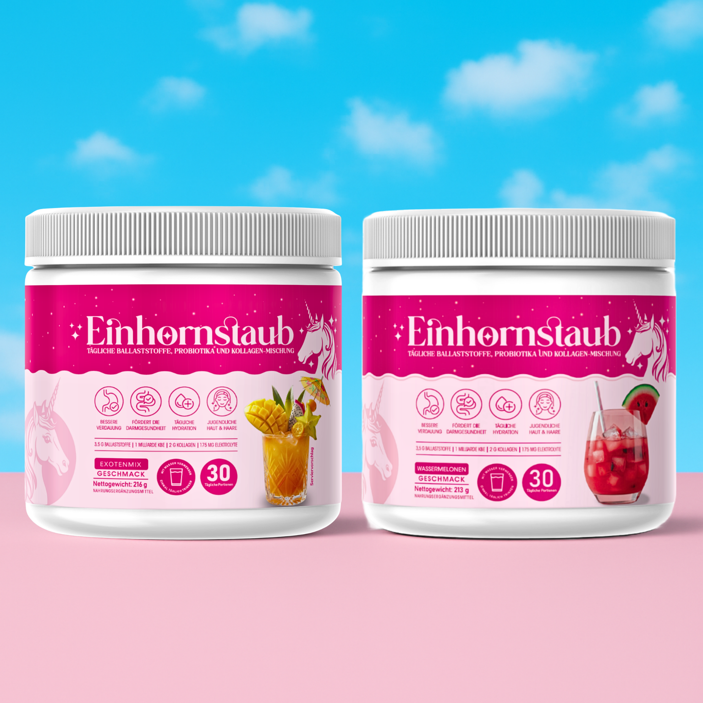Einhornstaub | 1 + 1 Gratis Aktion