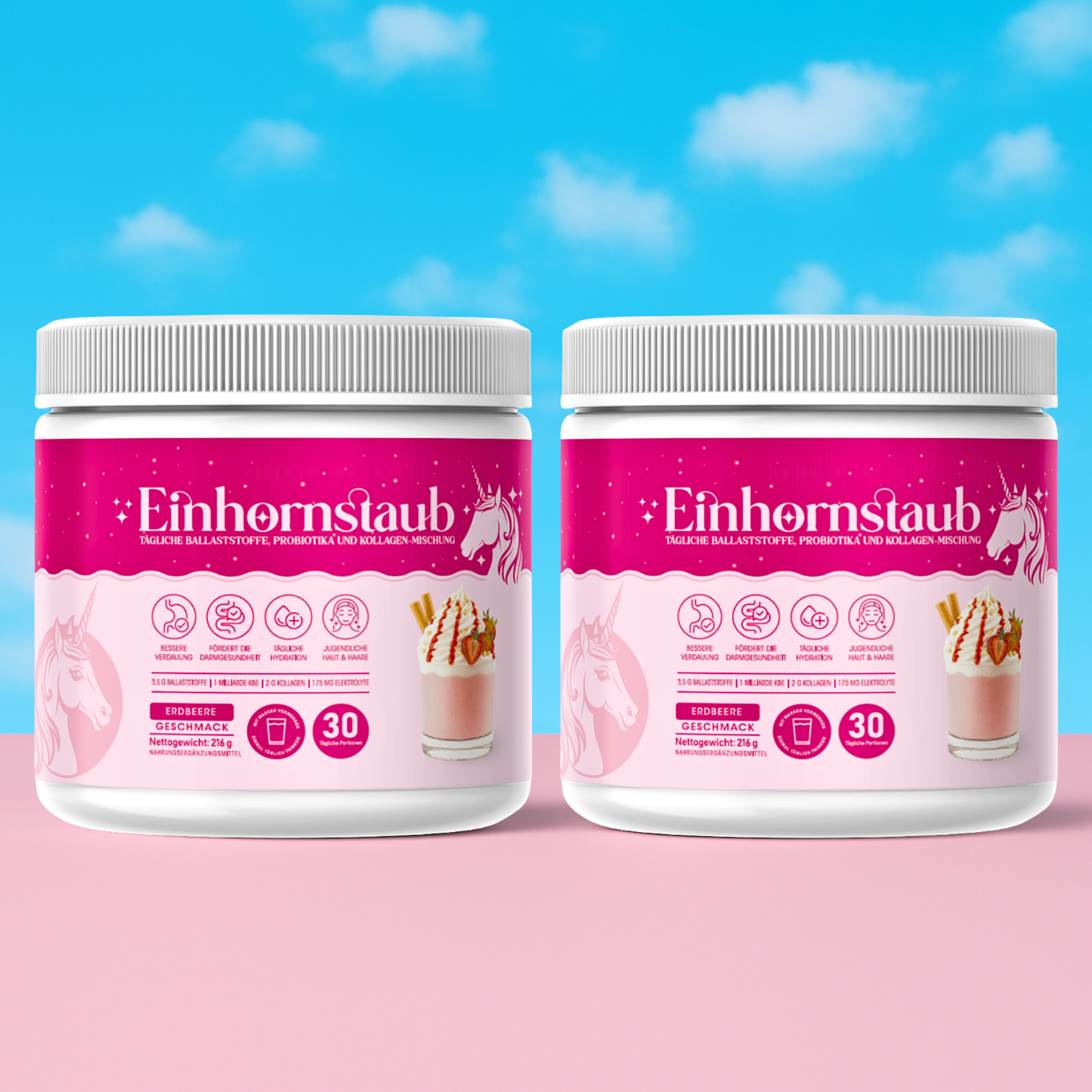Einhornstaub | 1 + 1 Gratis Aktion