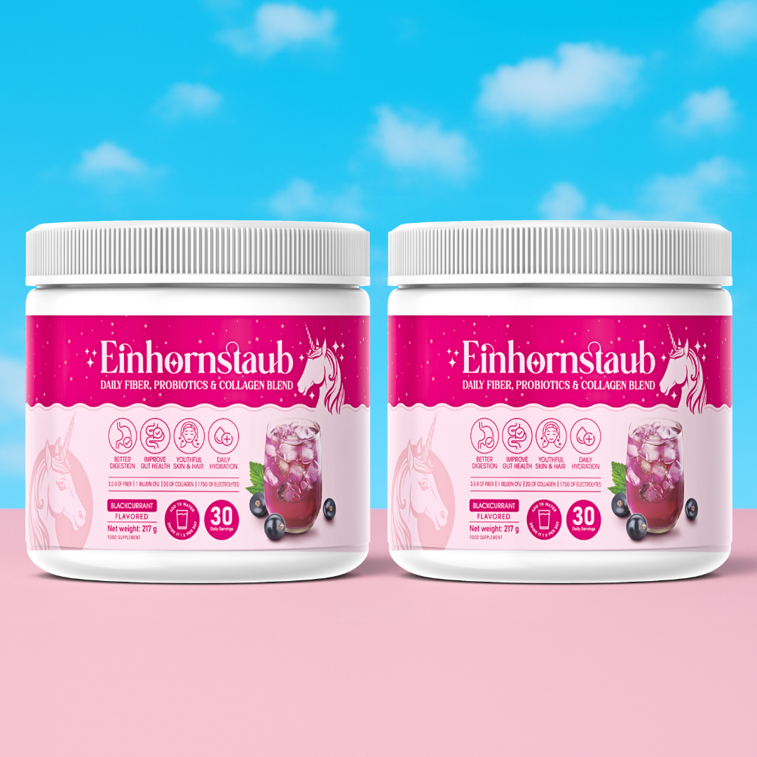 Einhornstaub | 1 + 1 Gratis Aktion (2-Monats-Darmkur)