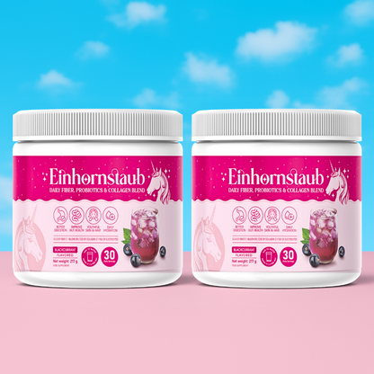 Einhornstaub | 1 + 1 Gratis Aktion (2-Monats-Darmkur)