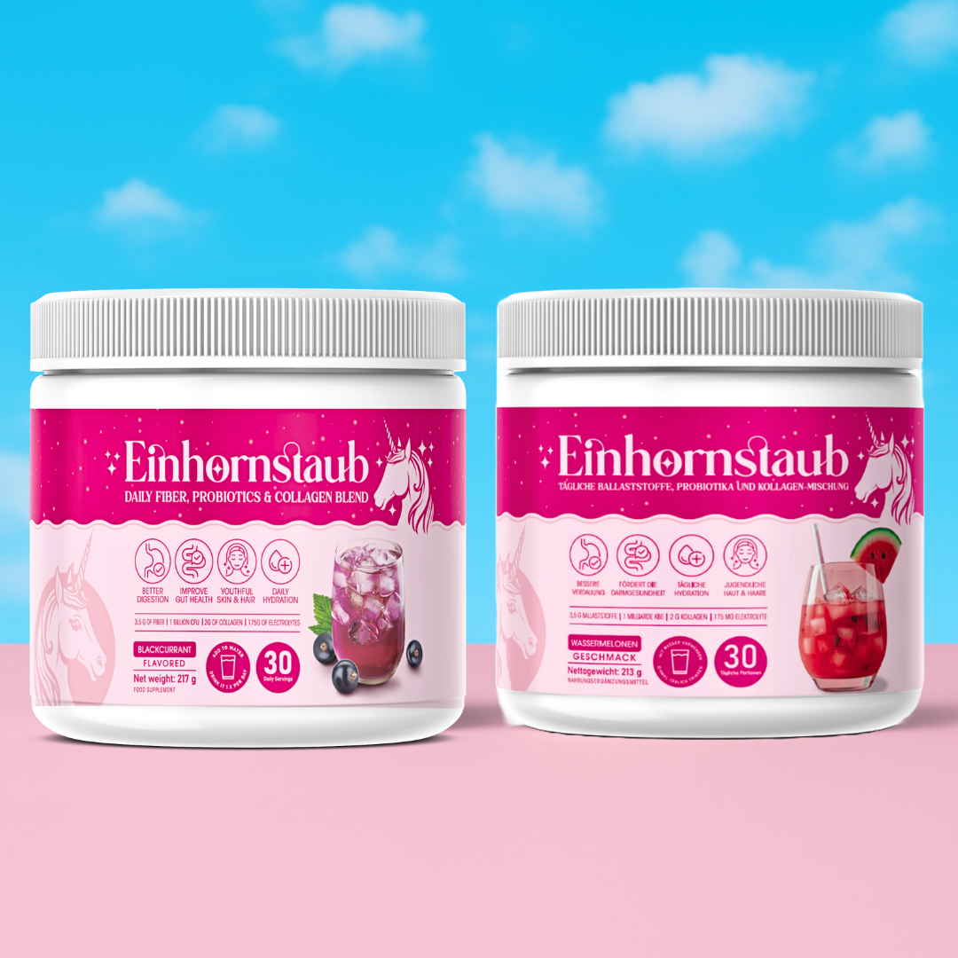 Einhornstaub | 1 + 1 Gratis Aktion (2-Monats-Darmkur)