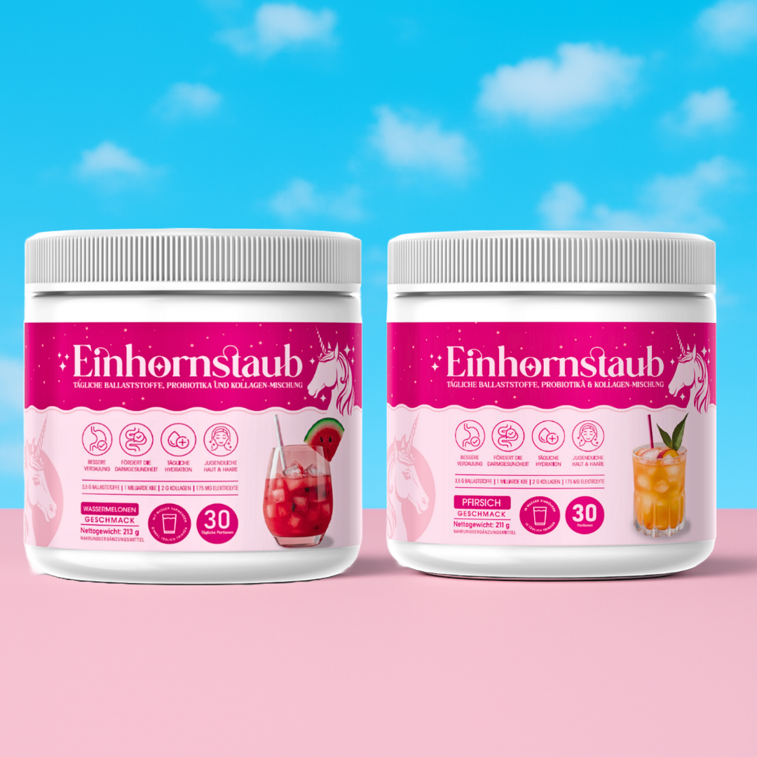 Einhornstaub | 1 + 1 Gratis Aktion (2-Monats-Darmkur)